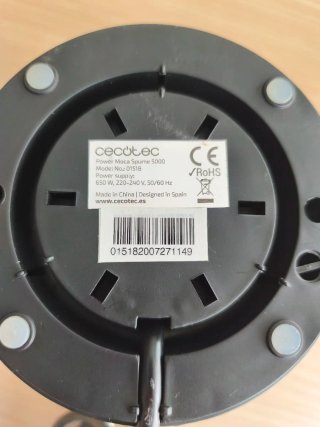 Espumador de leche Cecotec 650W