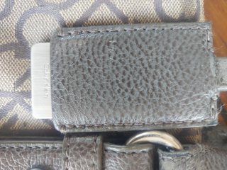 Bolso Calvin Klein Monogram Marrón y Gris