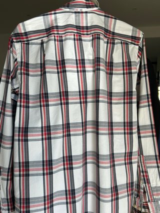 Camisa Quebramar Cuadros Rojo y Blanco
