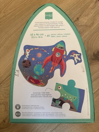 Puzzle Espacial Scratch Europe 60 Piezas