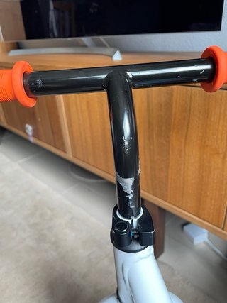 Correpasillos decatlón Btwin Naranja y Azul