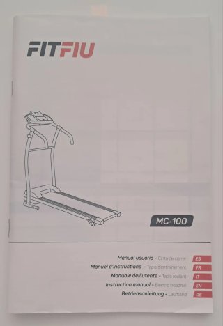 Cinta de correr plegable