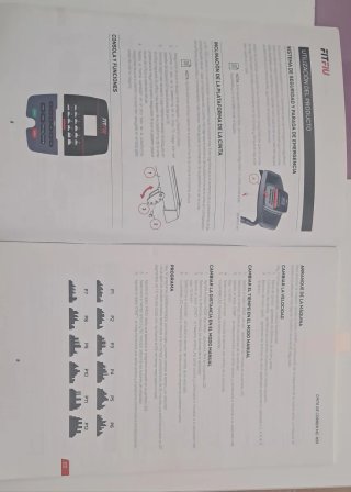 Cinta de correr plegable