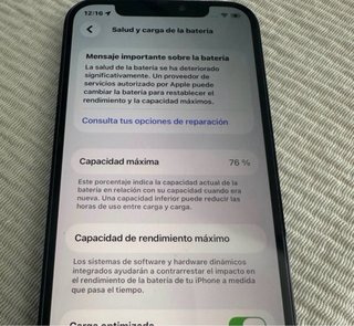 iPhone 12 Pro 128GB Negro