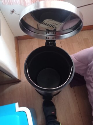 Cubo basura acero inoxidable