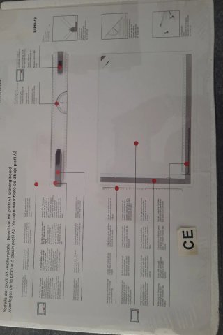 Tablero Dibujo Técnico A3 Rapid Regla Paralela