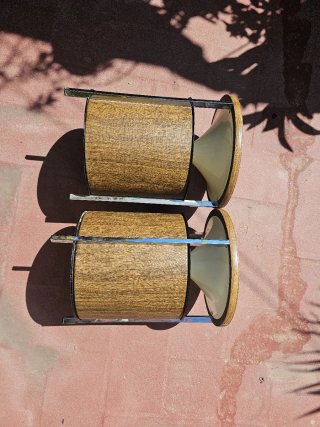 Altavoces Zenith Circle vintage anos 60 aprox.