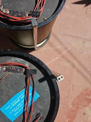 Altavoces Zenith Circle vintage anos 60 aprox.