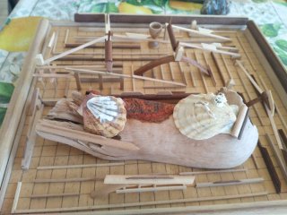 Labirinto in legno cm.25x25
