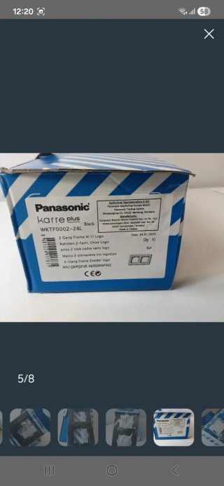 Enchufes e Interruptores Panasonic