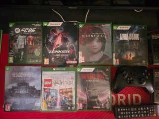 XBox series X con juegos y más