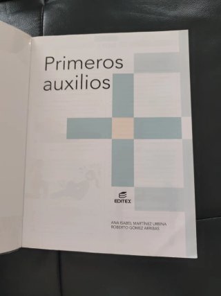 Libro Primeros auxilios