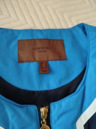 Parka de Primavera Azul