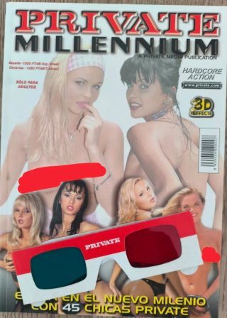 REVISTA PRIVATE MILLENNIUM 3D INCLUYE GAFAS 3D