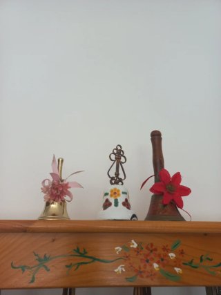 3 Campane Decorative da Collezione