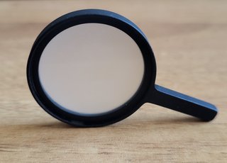 Filtro smerigliato per microscopio