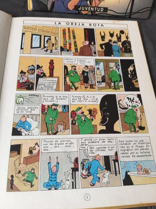 2 comics Tintín -Herge