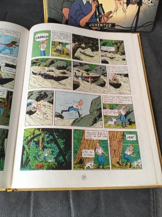2 comics Tintín -Herge