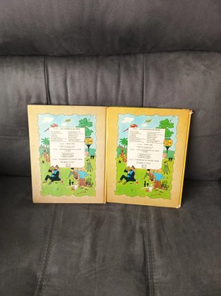 2 comics Tintín -Herge