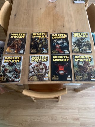 Lote revista white dwarf