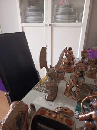 Colección encendedores cobre figuras
