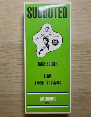 Subbuteo Leggenda Vintage Edition Magdeburg 1973