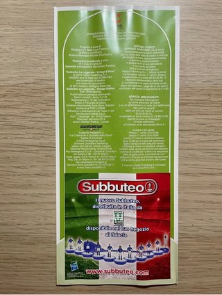 Subbuteo Leggenda Vintage Edition Magdeburg 1973
