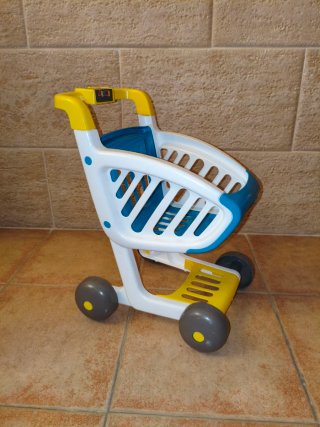 Supermercado Smoby con cesta y carrito