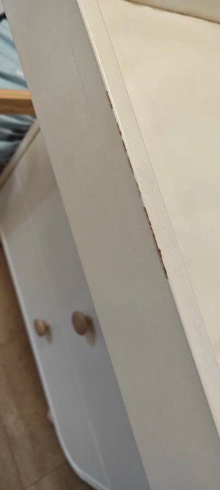 Cambiador de bebé blanco