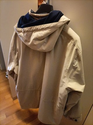 Giacca uomo Sympatex beige tg 56