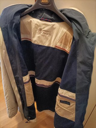 Giacca uomo Sympatex beige tg 56