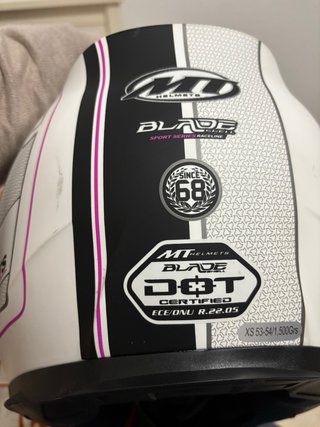 Casco Moto MT Talla 56
