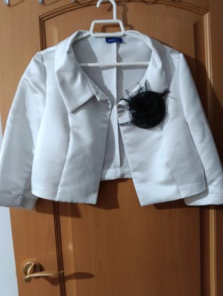 Torera Gocco Blanca y Negra