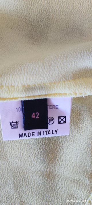 Coprispalle donna maniche lunghe giallo
