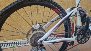 Bicicleta Montaña Giant Trance Blanca