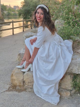 Vestido de Novia Rosa Clara Blanco