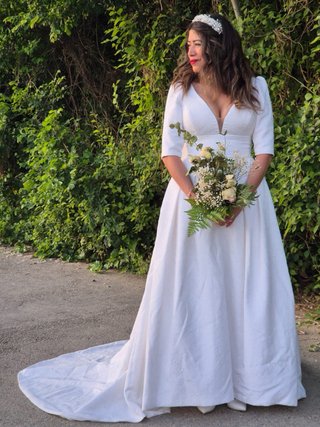 Vestido de Novia Rosa Clara Blanco