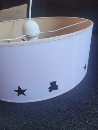 Lámpara infantil osito y estrellas