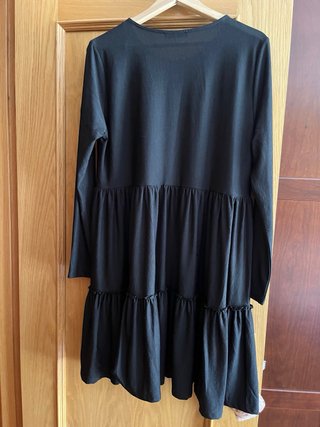 Vestido Zara Negro Talla L