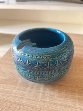 Cenicero Bitossi Cerámica Italiana Vintage