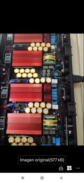 Etapa 4 Canales Clase D 4x1300W Negra