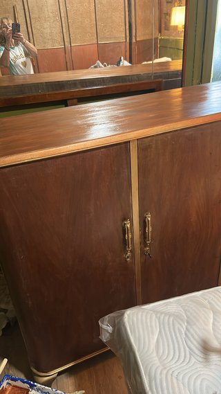 Aparador madera maciza 1920 art deco
