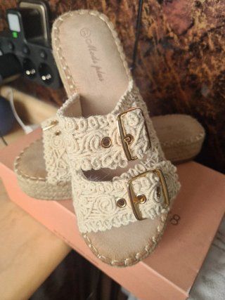 Sandalias Gaimo Beige Talla 37