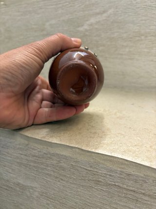 Caraffa e 6 Bicchieri Ceramica Pugliese