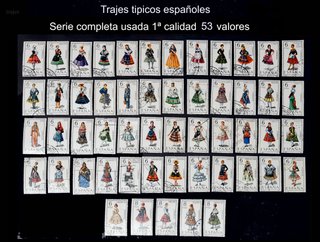Sellos Trajes Regionales completa Usados España