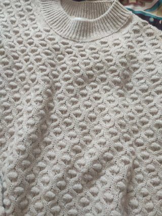 Jersey Sfera punto beige talla M