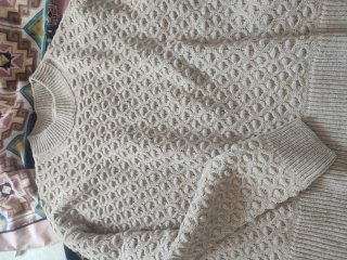 Jersey Sfera punto beige talla M