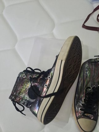 Converse brillantes altas chuk tylor numero 41