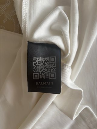 Maglia Balmain bianca bellissima