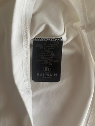 Maglia Balmain bianca bellissima